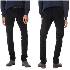 Rodd & Gunn NWT Stirling Corduroy Straight Jean Navy Size 28x32 Woven in Italy
